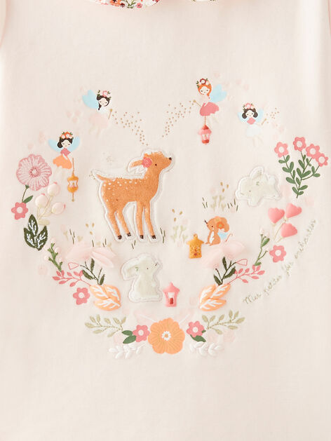 - Rose//Blanc Old Rose 556 Care Pyjama B/éb/é fille - 0-3 mois//50 cm lot de 2